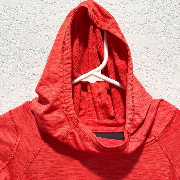 Obermeyer Girls Cora FLC Hoodie Girls Large Long Sleeve Coral Base Layer Ski - Picture 4 of 12